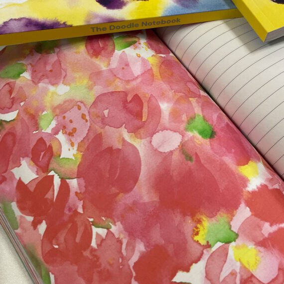the-doodle-journal-stack-opened-red-floral